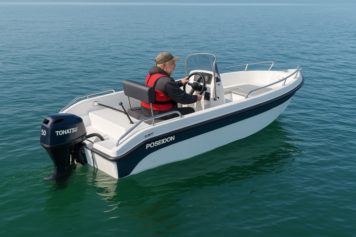 MOOTORPAAT POSEIDON BLU WATER 185 – изображение 2