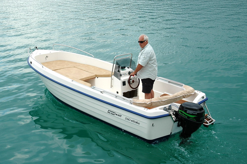 MOOTORPAAT POSEIDON FISH 5.50 T