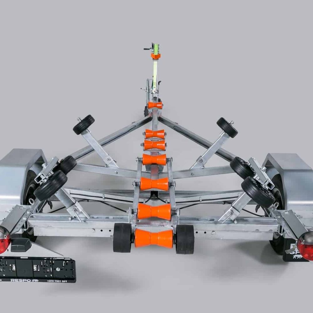 Piduritega paadihaagis Respo 1200V621T209 Piduritega paadihaagis Respo 1200V621T209