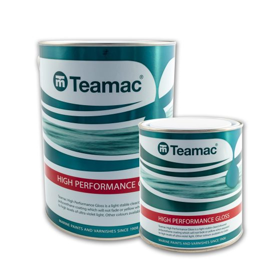 VIIMISTLUSVÄRV- TEAMAC HP MARINE GLOSS, VALGE, 1 l
