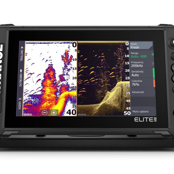 LOWRANCE ELITE FS 9 TOTALSCAN ANDURIGA, BLACK ROW