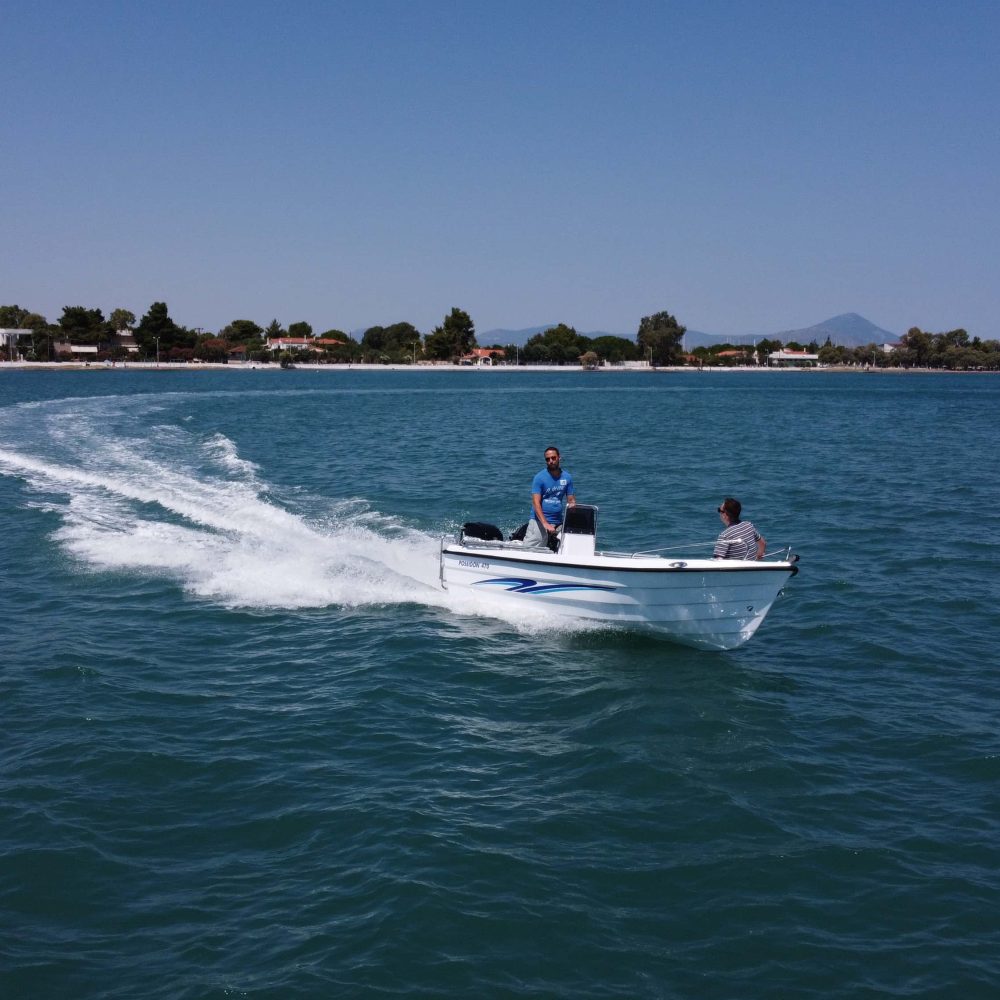 Mootorpaat Poseidon 470 T topelt põhjaga paat Mootorpaat Poseidon 470 T topelt põhjaga paat