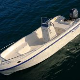 Mootorpaat Poseidon Fish 4.99 M topelt kerega