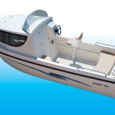 Mootorpaat Poseidon Fish 5.50 T kahjutiga kaluripaat