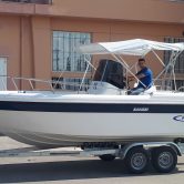 Proffessionaalne kalastuspaat Mootorpaat Poseidon R680