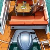 Mootorpaat protagon 25 sundeck pliidiga