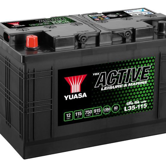 AKU- YUASA 115 AH, 12 V, 750 A
