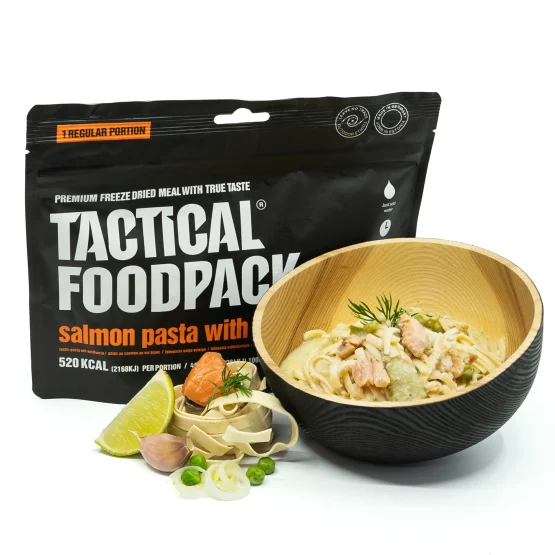 TACTICAL FOODPACK- LÕHEPASTA VALGE VEINI KASTMES