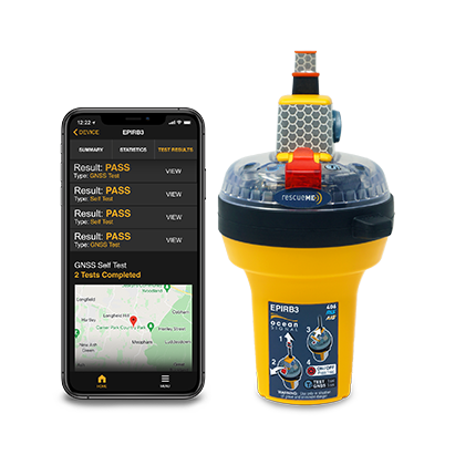 OCEAN SIGNAL EPIRB3, RAADIOMAJAKAS