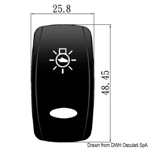 LÜLITIKATE- MARINA TOP "WINDSCREEN WIPER", OVAALNE