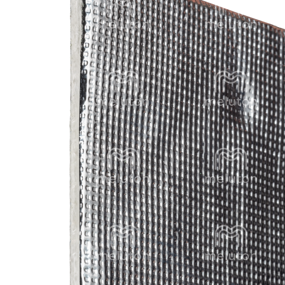 MÜRAVABA, TULEKINDEL SOOJUSISOLATSIOONIPLAAT - 400 MM x 480 MM x 2 MM, HALL/HÕBE