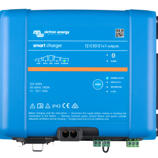 Akulaadija Victron Smart IP43 Charger 12:50(1+1)
