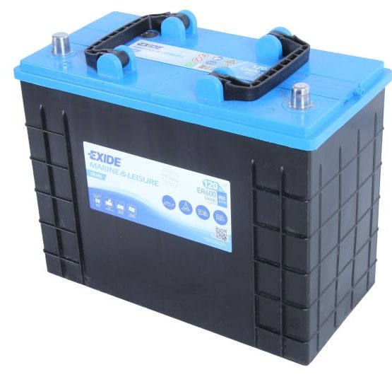 Paadi starteri ja marine tarbeaku EXIDE Dual ER600 120Ah