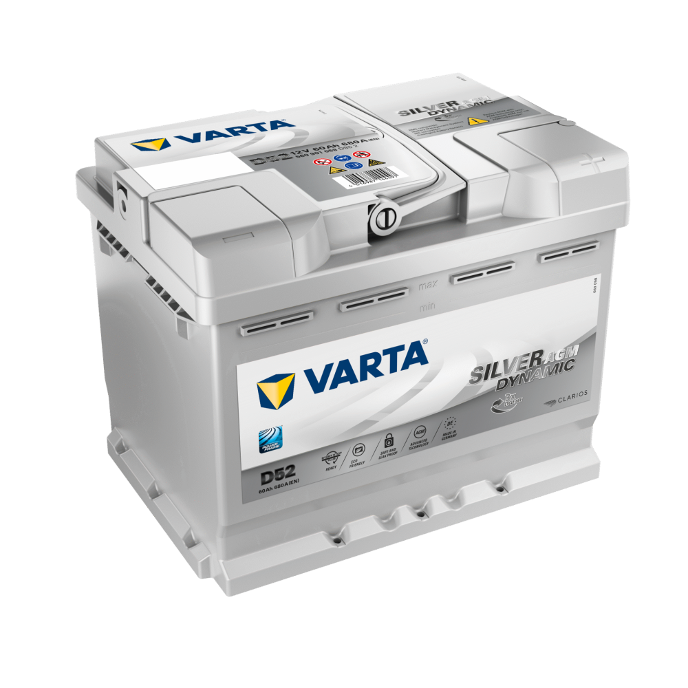 Paadiaku VARTA D52 56001 AGM