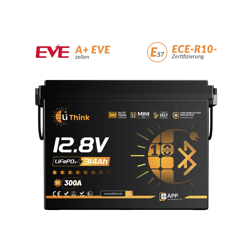 Tarbeaku Lithink 12V, 314Ah Mini Pro LiFePO4