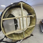 Kümblustünn integreeritud ahjuga, led valgus, mullisüsteem, pur soojustusega