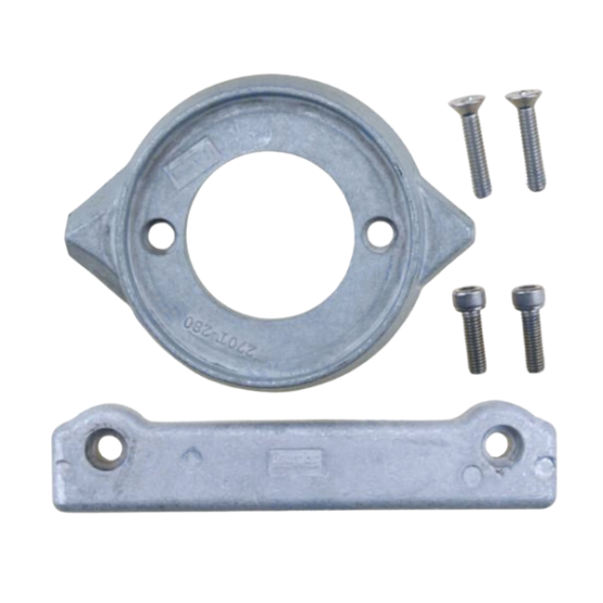 ANOODIDE KOMPLEKT, ALUMIINIUM, VOLVO PENTA 280 SP