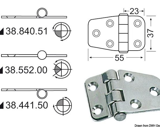 HING, R/V, 55 x 37 MM