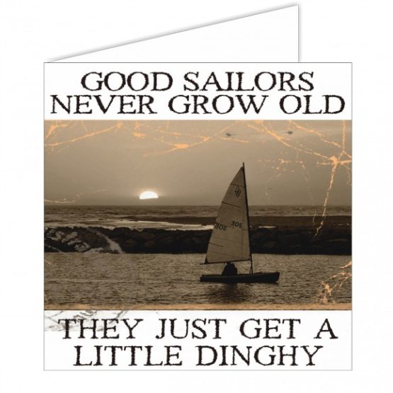 MERETEEMALINE POSTKAART- GOOD SAILOR..