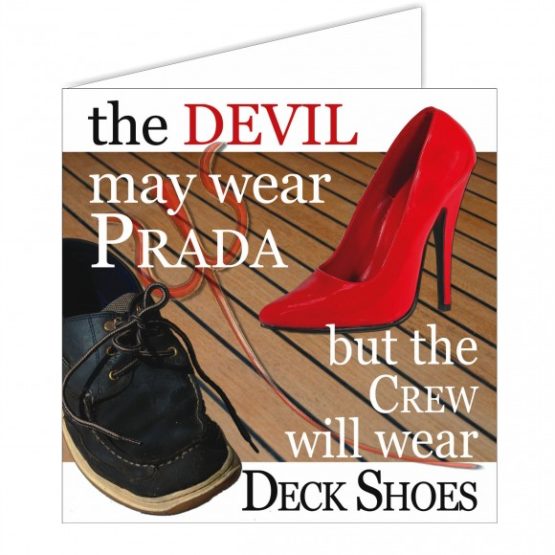 MERETEEMALINE POSTKAART- THE DEVIL MAY..