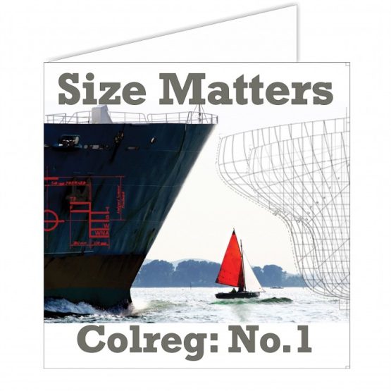 MERETEEMALINE POSTKAART- SIZE MATTERS
