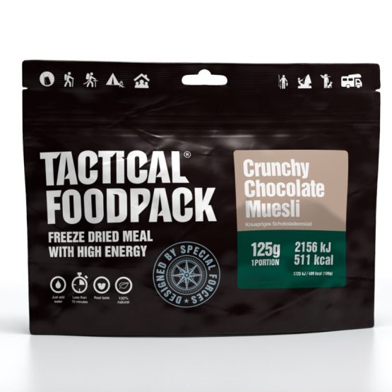 TACTICAL FOODPACK- KRÕBE ŠOKOLAADIMÜSLI