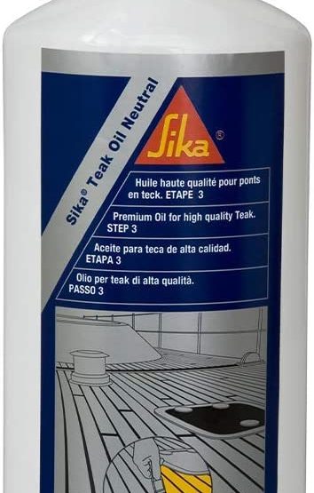 SIKA TEAK OIL VÄRVITU,  500 ml