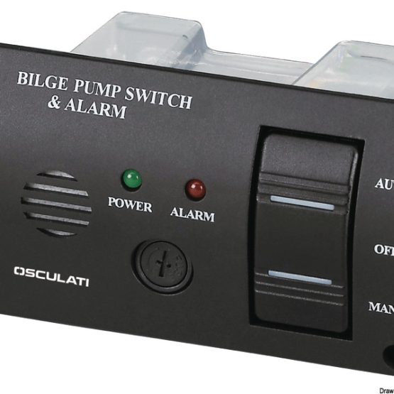 LÜLITIPANEEL PILSIPUMPADELE ON-OFF-ON ALARMIGA