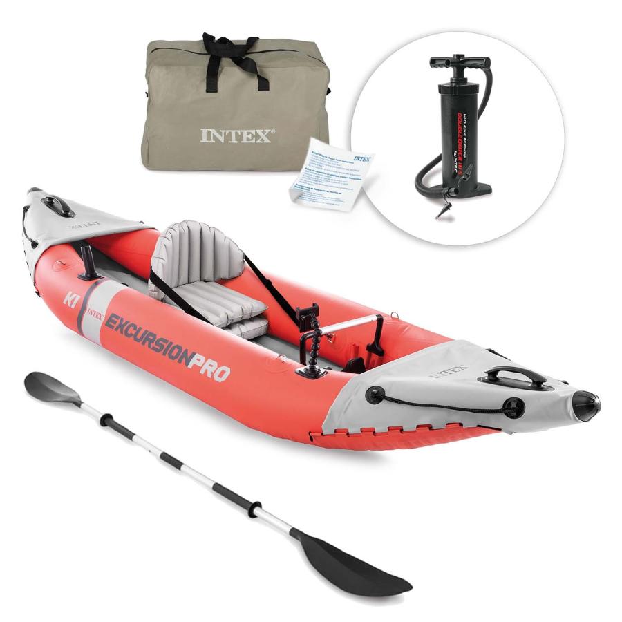 EXCURSION PRO K1 TÄISPUHUTAV KAJAK INTEX, 305 x 91 x 46 cm