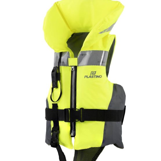 LASTE PÄÄSTEVEST- KID'O 100 N, KOLLANE, 3 - 8 kg