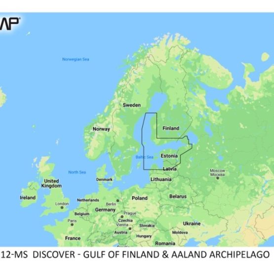 ЭЛЕКТРОННАЯ МОРСКАЯ КАРТА DISCOVER- ФИНСКИЙ ЗАЛИВ И АРХИПЕЛАГ АХЕВАНСКИХ ОСТРОВОВ