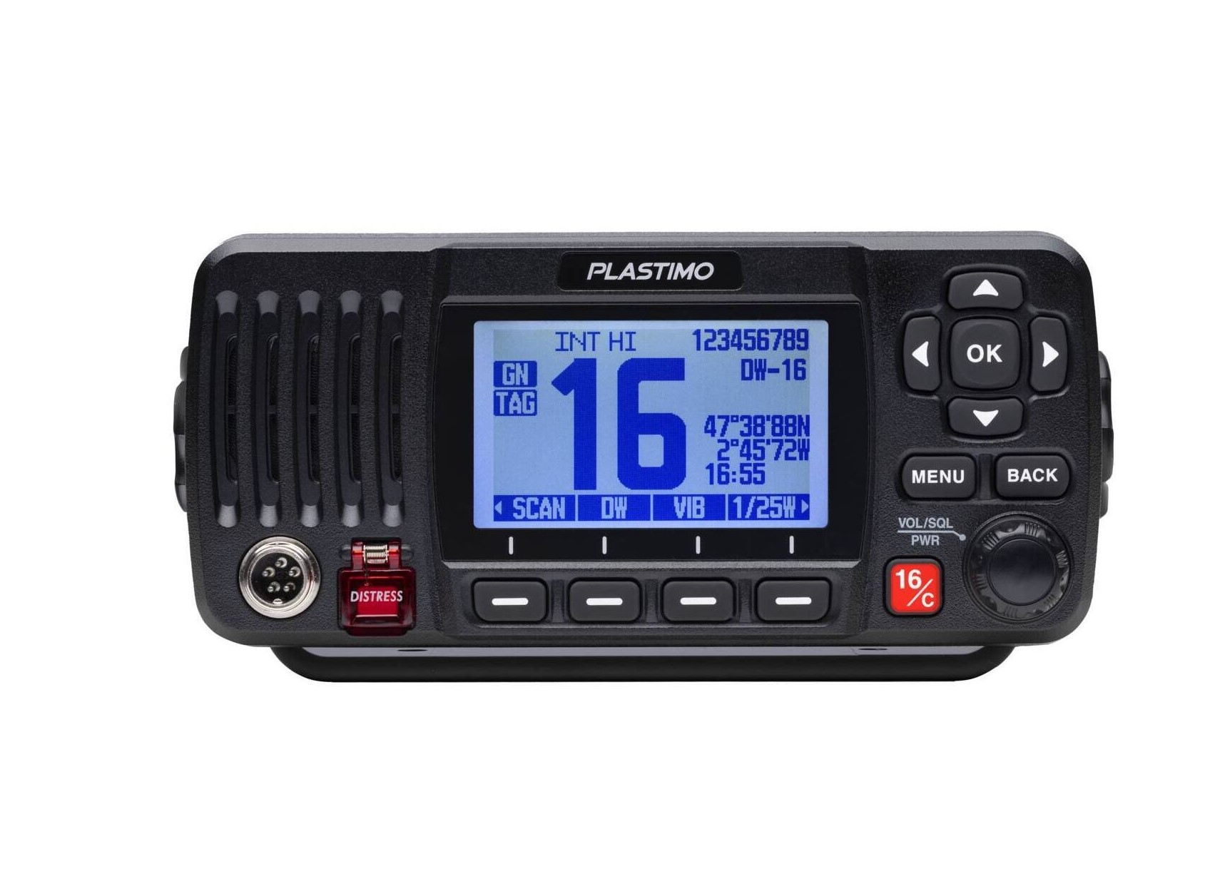 VHF RAADIOJAAM- FX-500, DSC - GPS