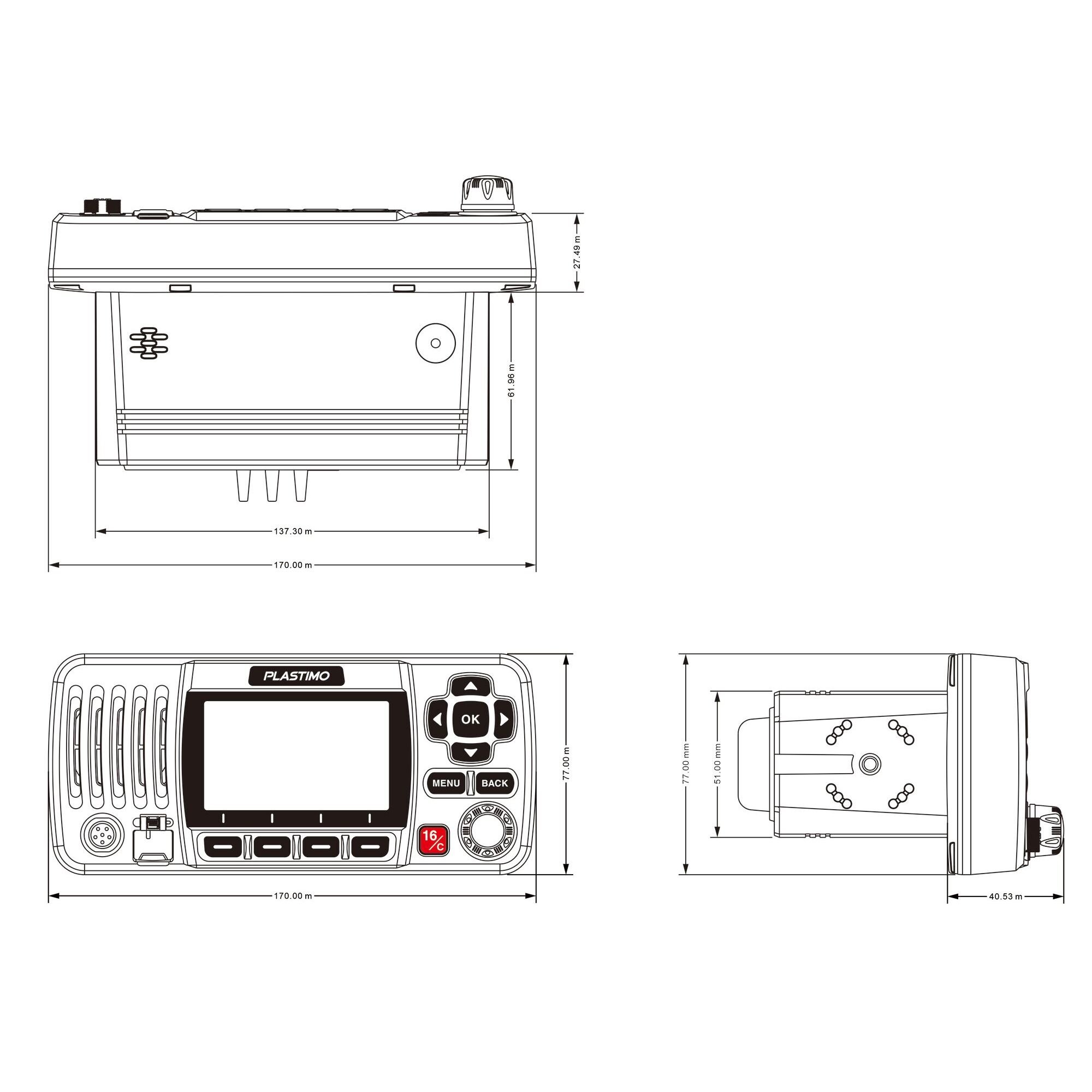 VHF RAADIOJAAM- FX-500, DSC - GPS - Pilt 5
